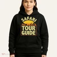 Funny Safari Guide Zoo Safari Hoodie thumb 5