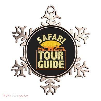 Funny Safari Guide Zoo Safari Ornament