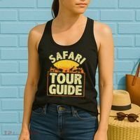 Funny Safari Guide Zoo Safari Women's Tank Top thumb 2