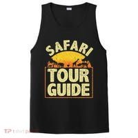 Funny Safari Guide Zoo Safari PosiCharge Competitor Tank thumb 0