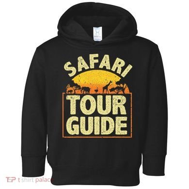Funny Safari Guide Zoo Safari Toddler Hoodie