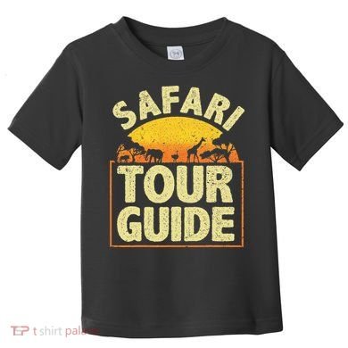Funny Safari Guide Zoo Safari Toddler T-Shirt