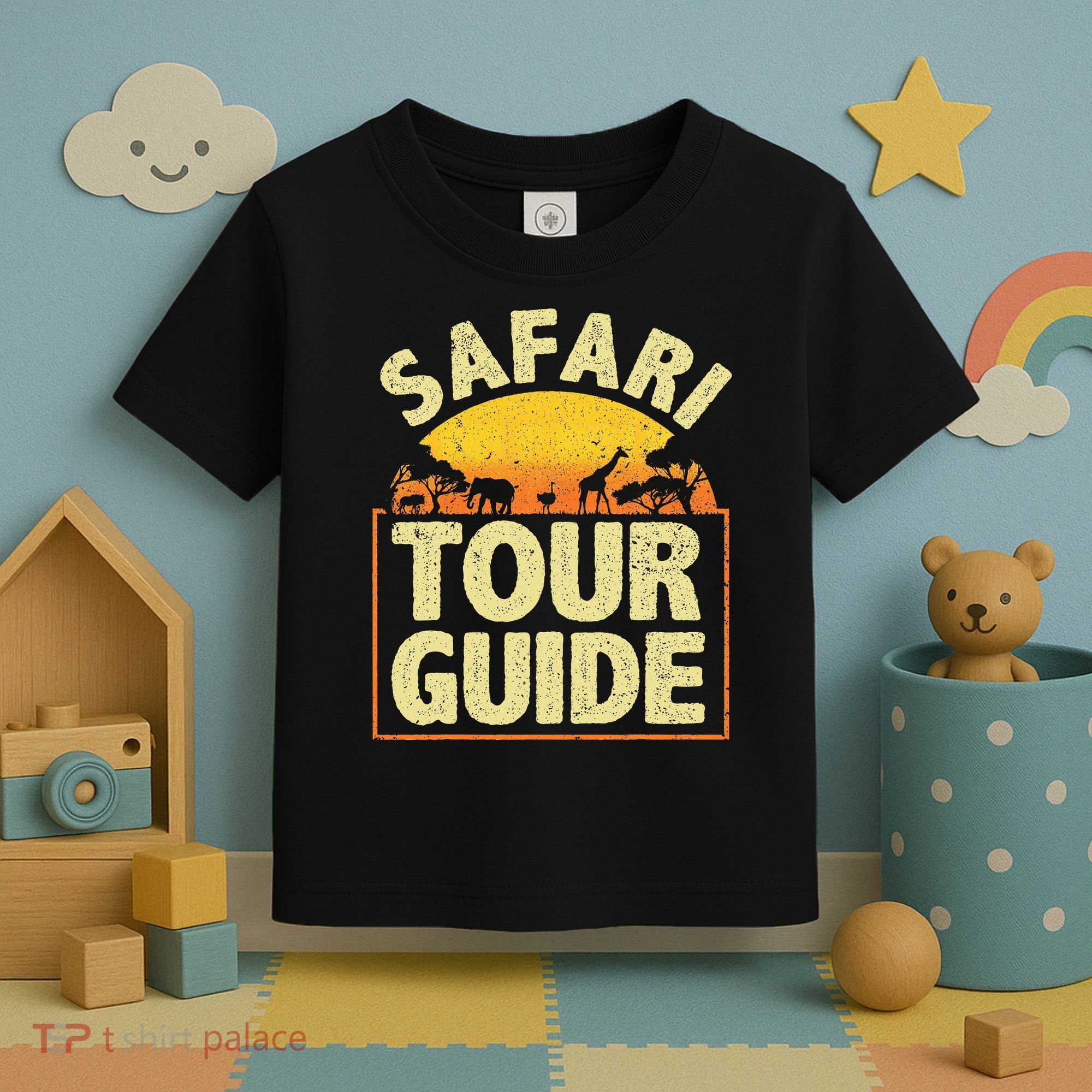 Funny Safari Guide Zoo Safari Toddler T-Shirt