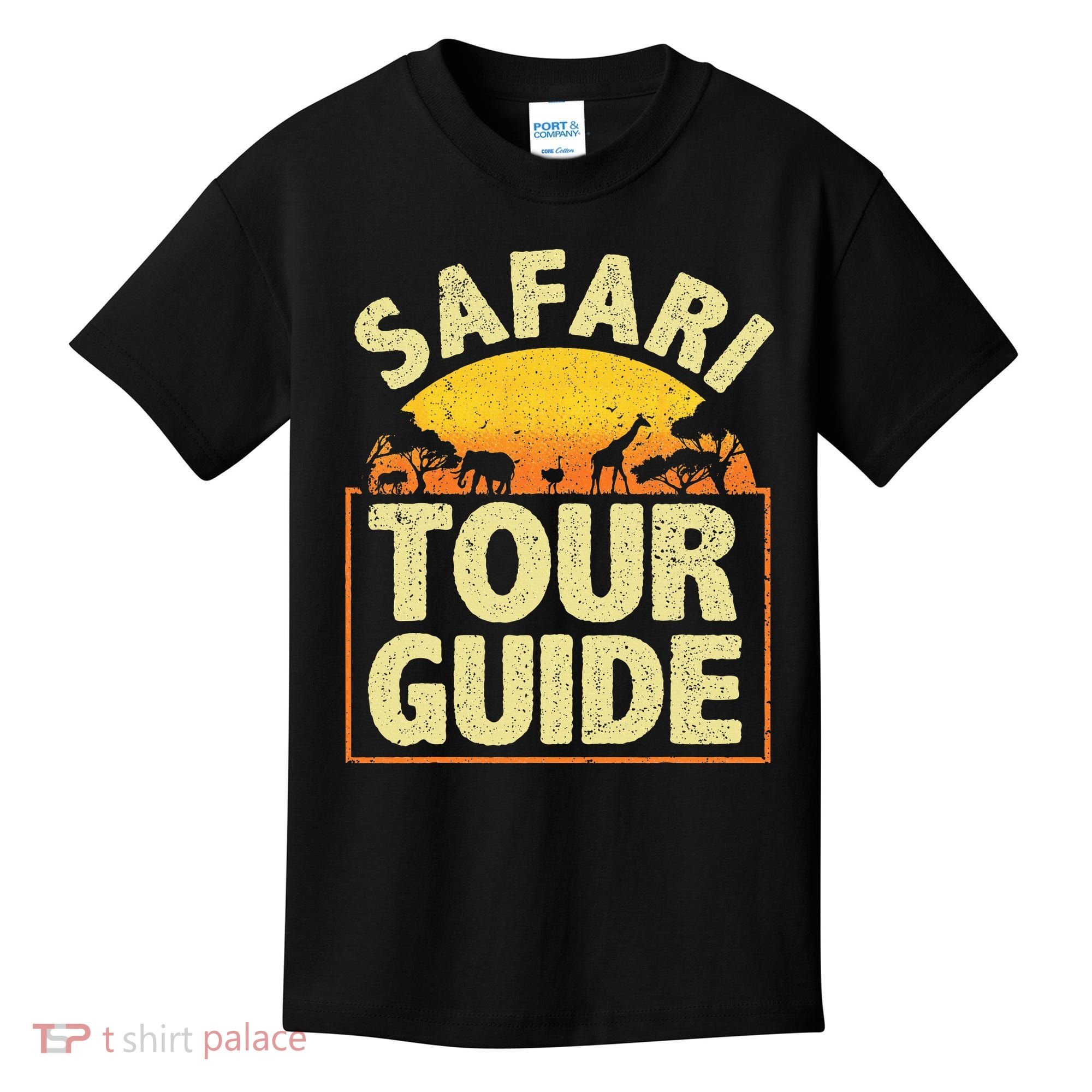 Funny Safari Guide Zoo Safari Kids T-Shirt