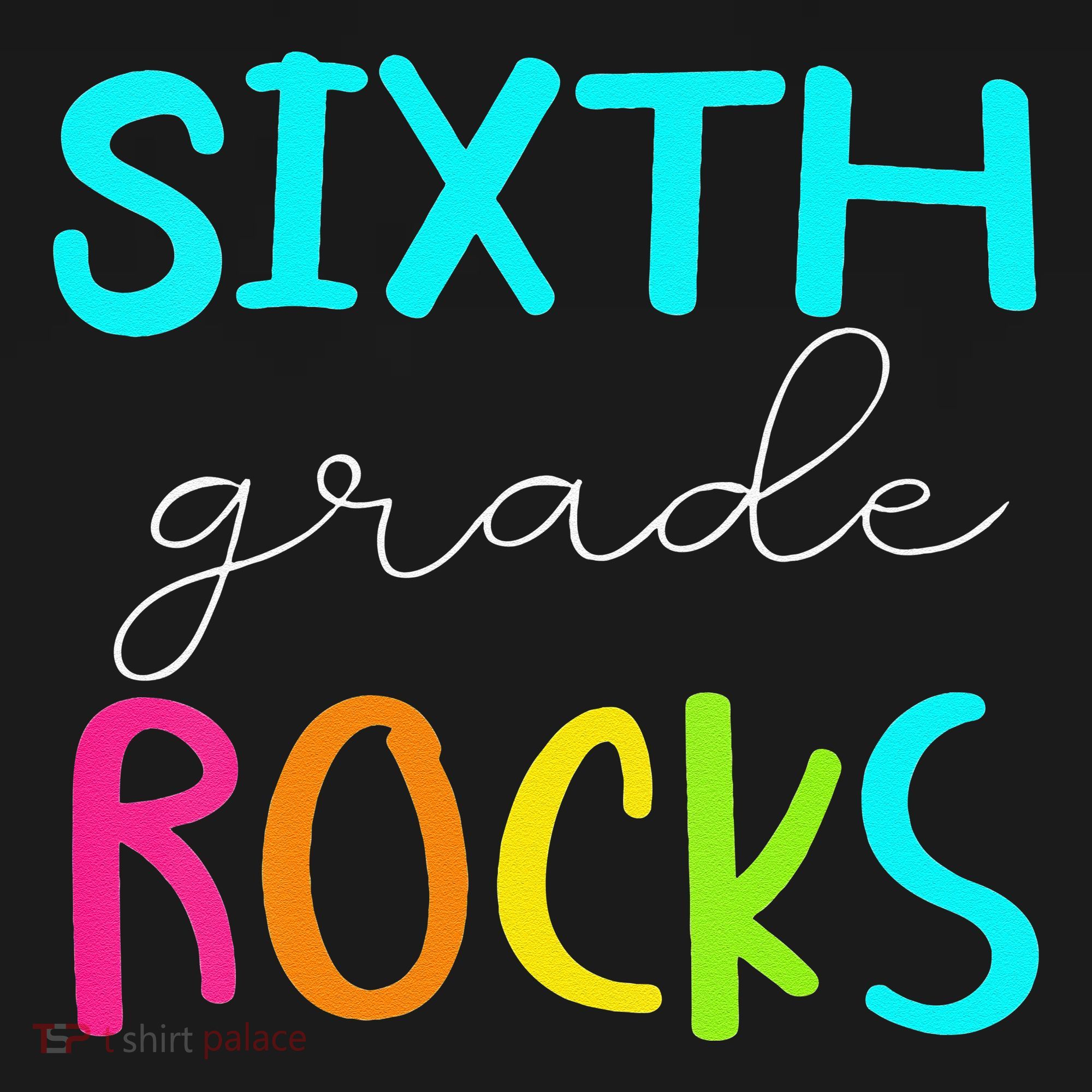 Funny Sixth Grade Rocks Team 6th Grade Teacher Visor