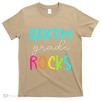 Funny Sixth Grade Rocks Team 6th Grade Teacher T-Shirt thumb 0