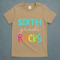 Funny Sixth Grade Rocks Team 6th Grade Teacher T-Shirt thumb 5