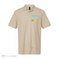 Funny Sixth Grade Rocks Team 6th Grade Teacher Polo thumb 0