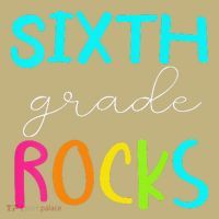 Funny Sixth Grade Rocks Team 6th Grade Teacher Mousepad thumb 1