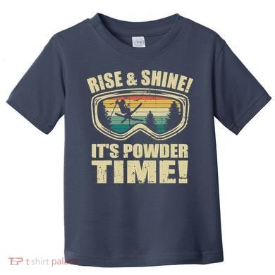 Freeskiing Ski Goggles FreestyleSkiing Wintersports 80s Ski Toddler T-Shirt