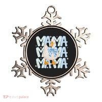 Floral Silly Goose Boho Mama Mom Farm Duck Animal Goose Ornament thumb 0