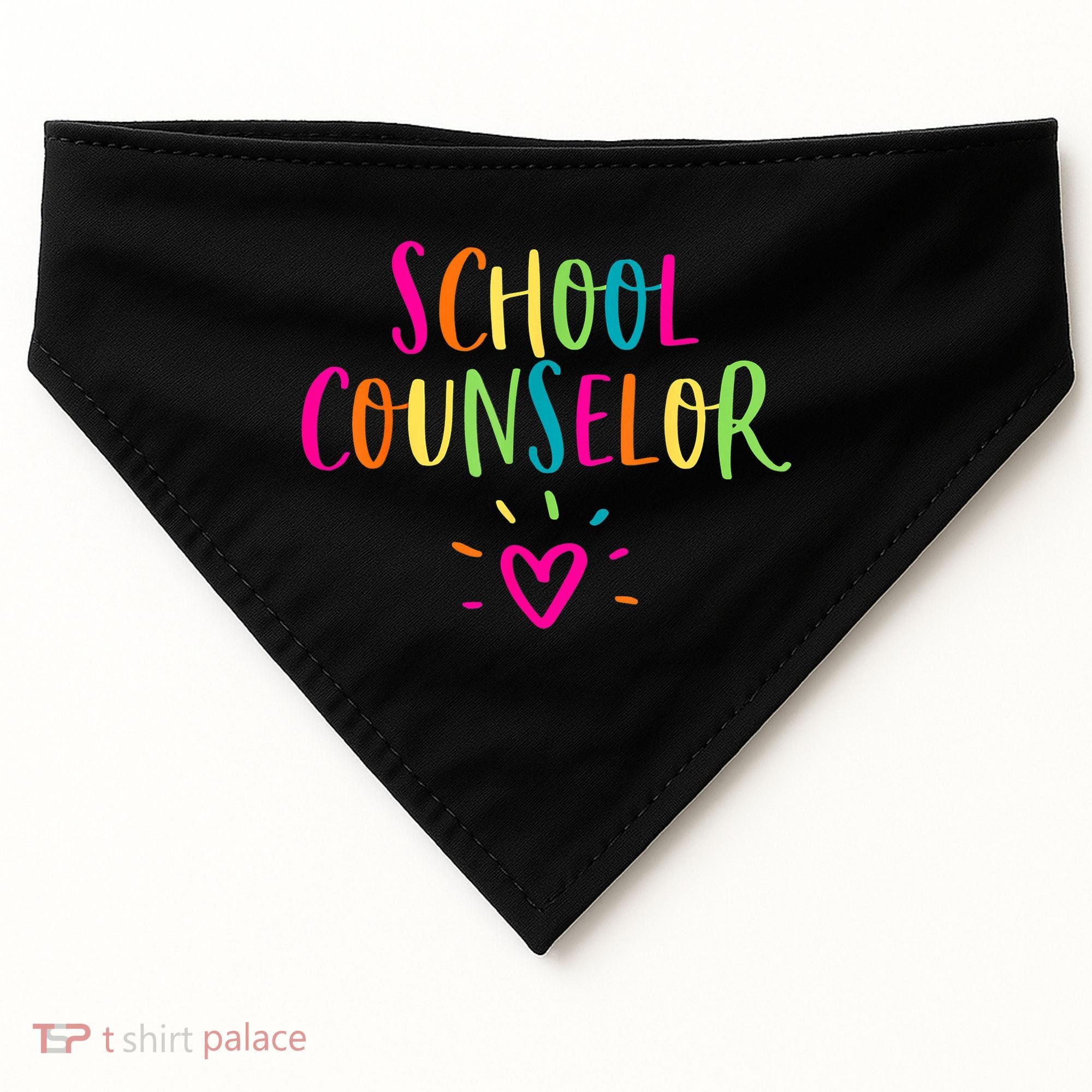 Funny School Guidance Counselor Appreciation USA-Made Doggie Bandana