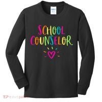 Funny School Guidance Counselor Appreciation Kids Long Sleeve Shirt thumb 0