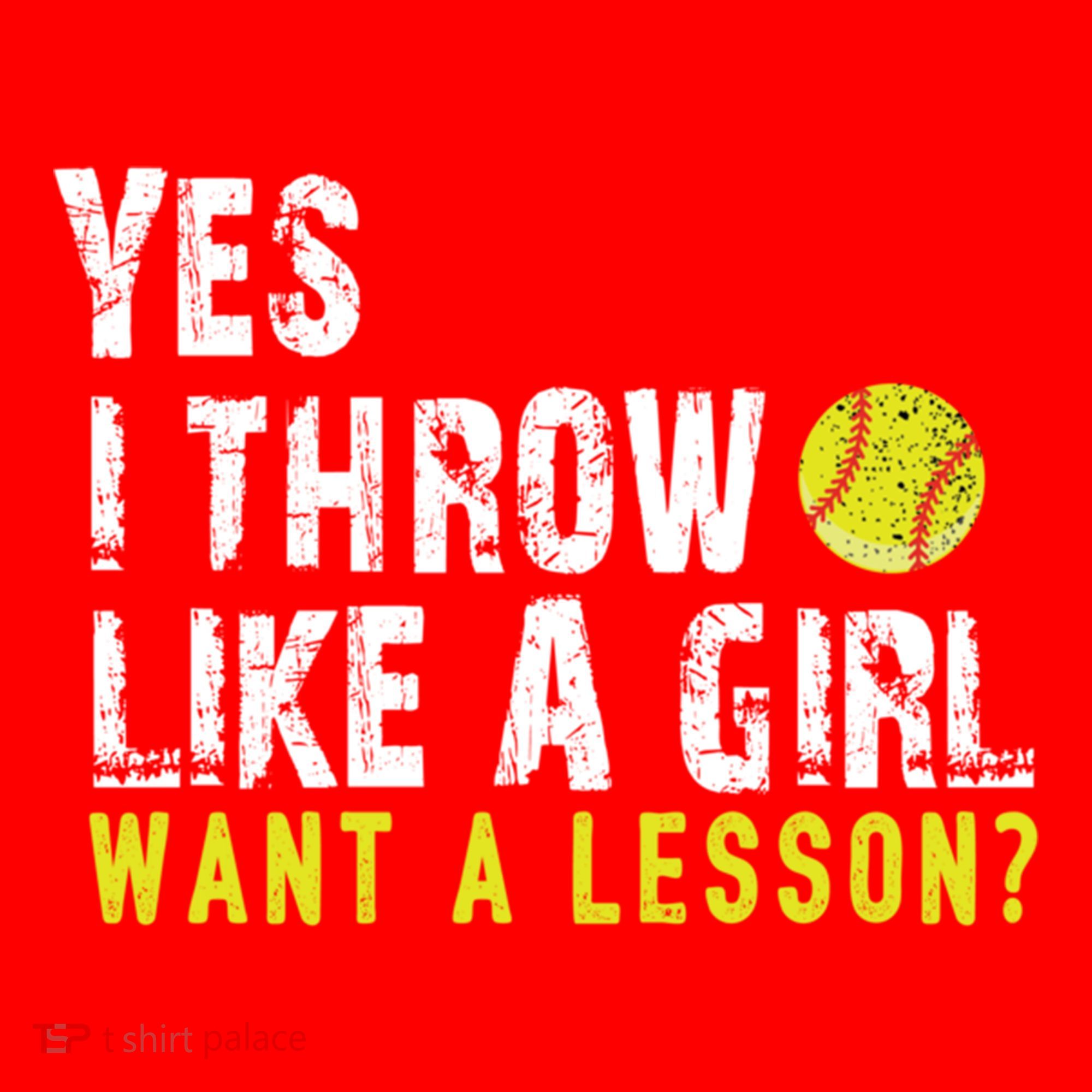 Funny Softball Gift Throw Like A Cool Gift Santa Hat