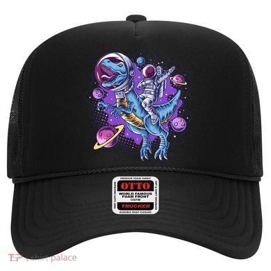 Funny Space Galaxy Astronaut Trex Dinosuar Hat
