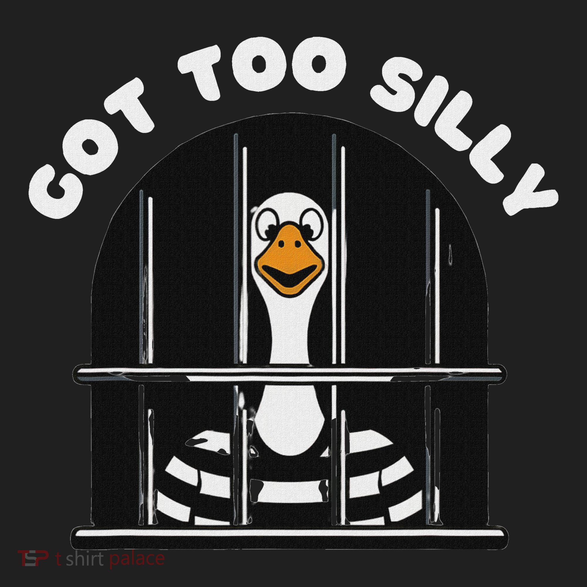 Funny Silly Goose Got Too Silly Goose In Jail Net Trapped Hat