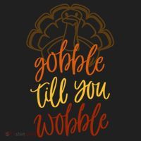Fall Season Gobble Till You Wobble Adv054c Gift Women's Sweatshirt thumb 2