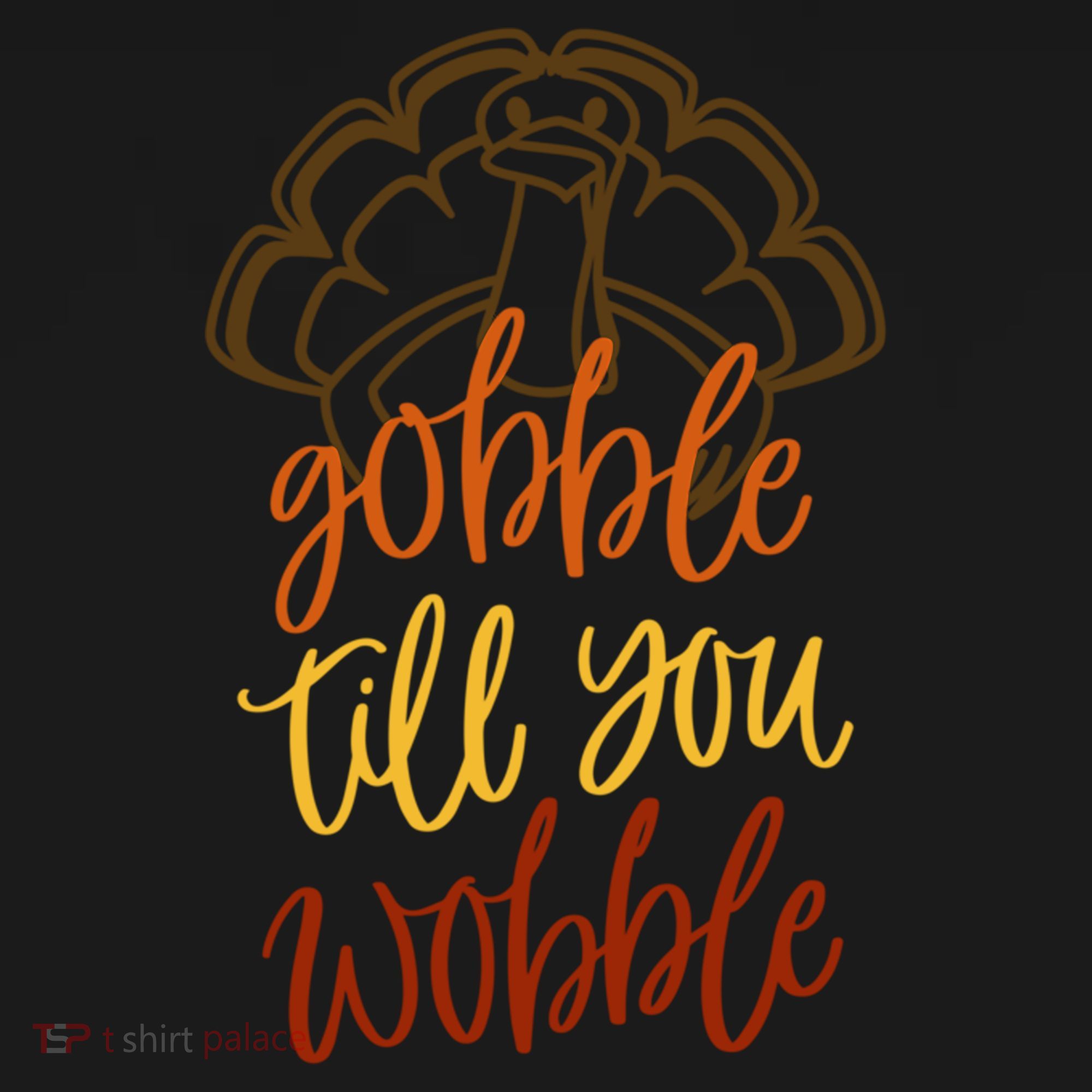 Fall Season Gobble Till You Wobble Adv054c Gift Women's Hoodie