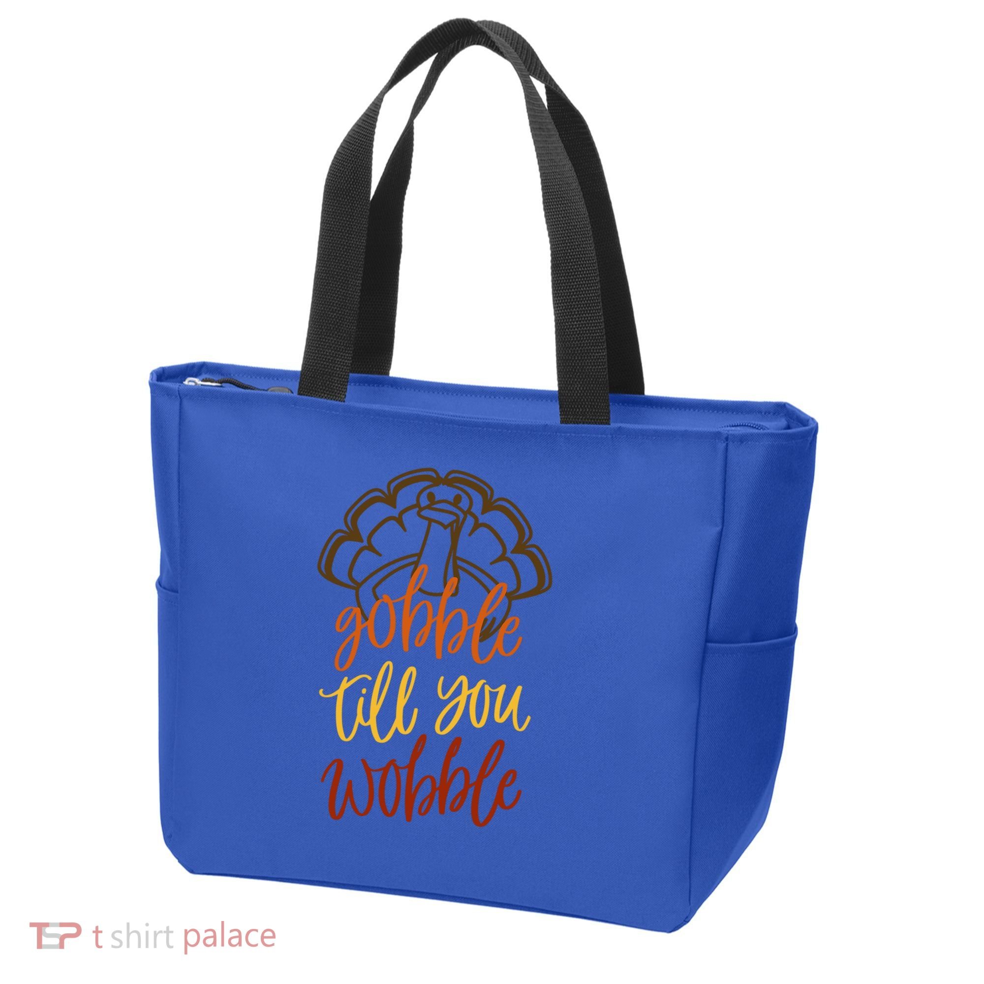 Fall Season Gobble Till You Wobble Adv054c Gift Tote Bag