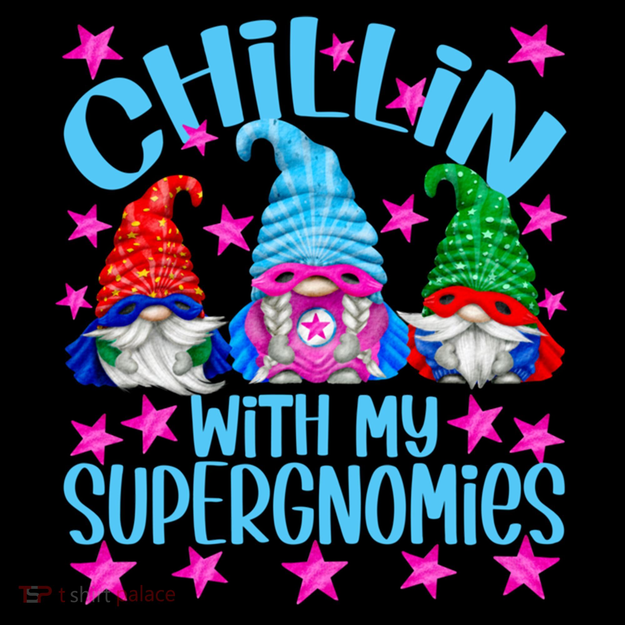 Funny Superhero Gnomes Chillin With My Gnomies Cool Gift Coffee Mug