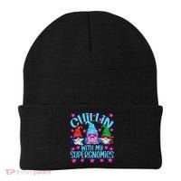 Funny Superhero Gnomes Chillin With My Gnomies Cool Gift Beanie thumb 0