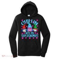 Funny Superhero Gnomes Chillin With My Gnomies Cool Gift Women's Hoodie thumb 0