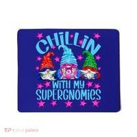Funny Superhero Gnomes Chillin With My Gnomies Cool Gift Mousepad thumb 0