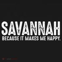 Funny Savannah Georgia Quote Proud US State Joke Mousepad thumb 1