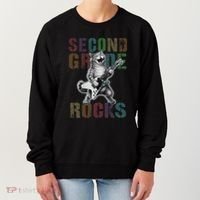 Fabulous Second Grade Rocks 2nd Grader Cat Graduating Squad Women's Sweatshirt thumb 0