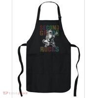 Fabulous Second Grade Rocks 2nd Grader Cat Graduating Squad Apron thumb 0