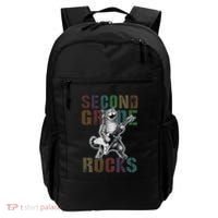 Fabulous Second Grade Rocks 2nd Grader Cat Graduating Squad Backpack thumb 0