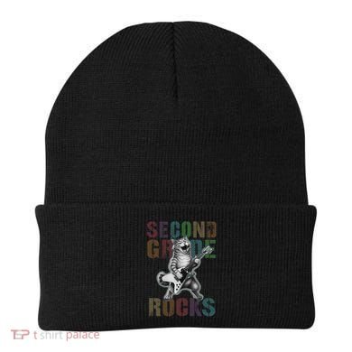 Fabulous Second Grade Rocks 2nd Grader Cat Graduating Squad Beanie