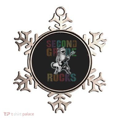 Fabulous Second Grade Rocks 2nd Grader Cat Graduating Squad Ornament