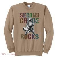 Fabulous Second Grade Rocks 2nd Grader Cat Graduating Squad Sweatshirt thumb 0