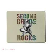 Fabulous Second Grade Rocks 2nd Grader Cat Graduating Squad Mousepad thumb 0