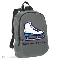 Figure Skating Gifts For Women Men Ice Skater Port Authority Crush Ripstop Backpack thumb 1