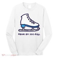 Figure Skating Gifts For Women Men Ice Skater Long Sleeve Shirt thumb 0