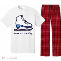 Figure Skating Gifts For Women Men Ice Skater Pajama Set thumb 0