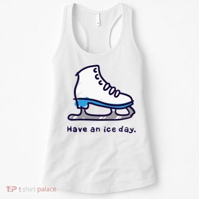 Figure Skating Gifts For Women Men Ice Skater Women's Tank Top