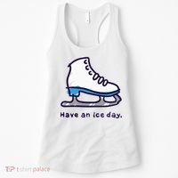 Figure Skating Gifts For Women Men Ice Skater Women's Tank Top thumb 0