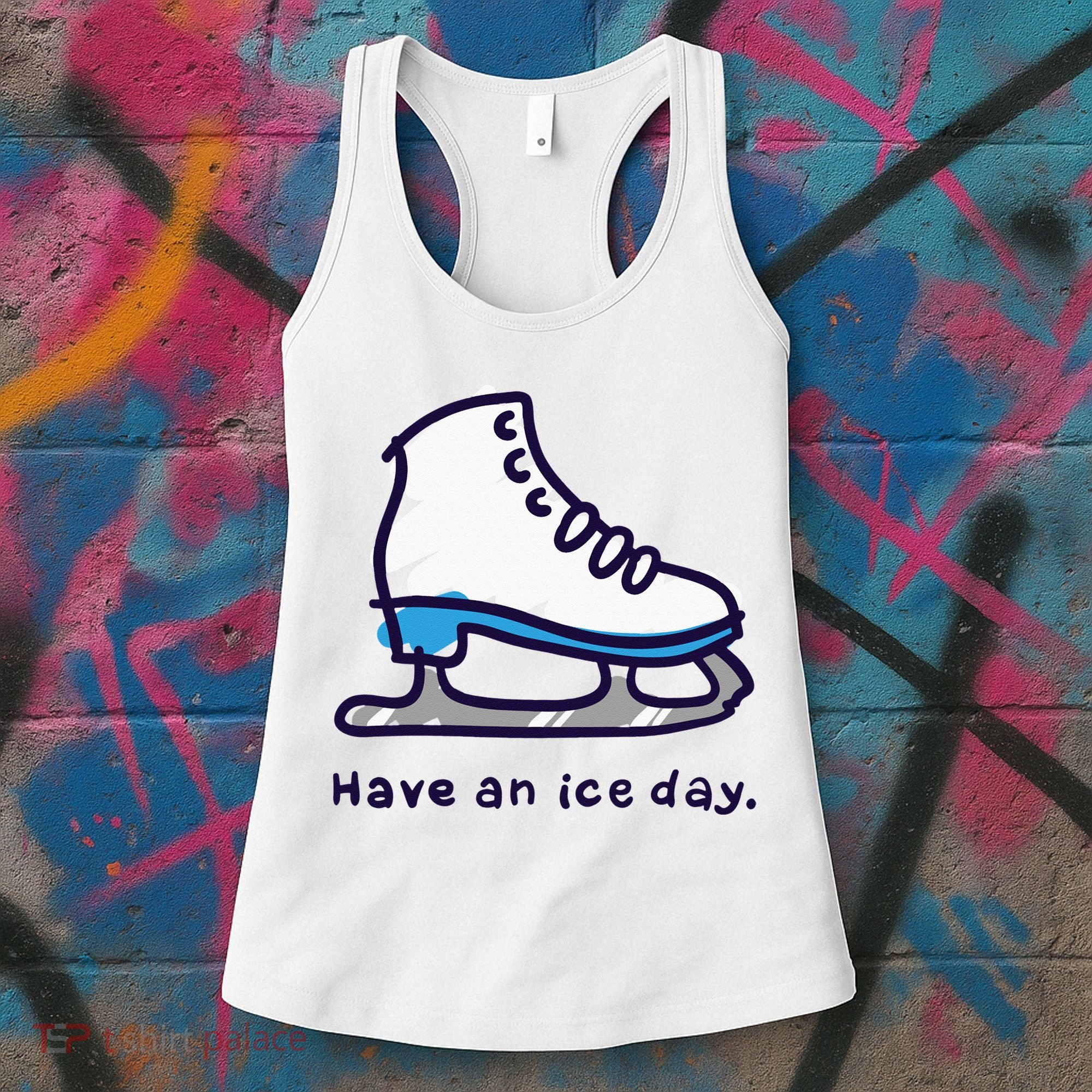 Figure Skating Gifts For Women Men Ice Skater Women's Tank Top