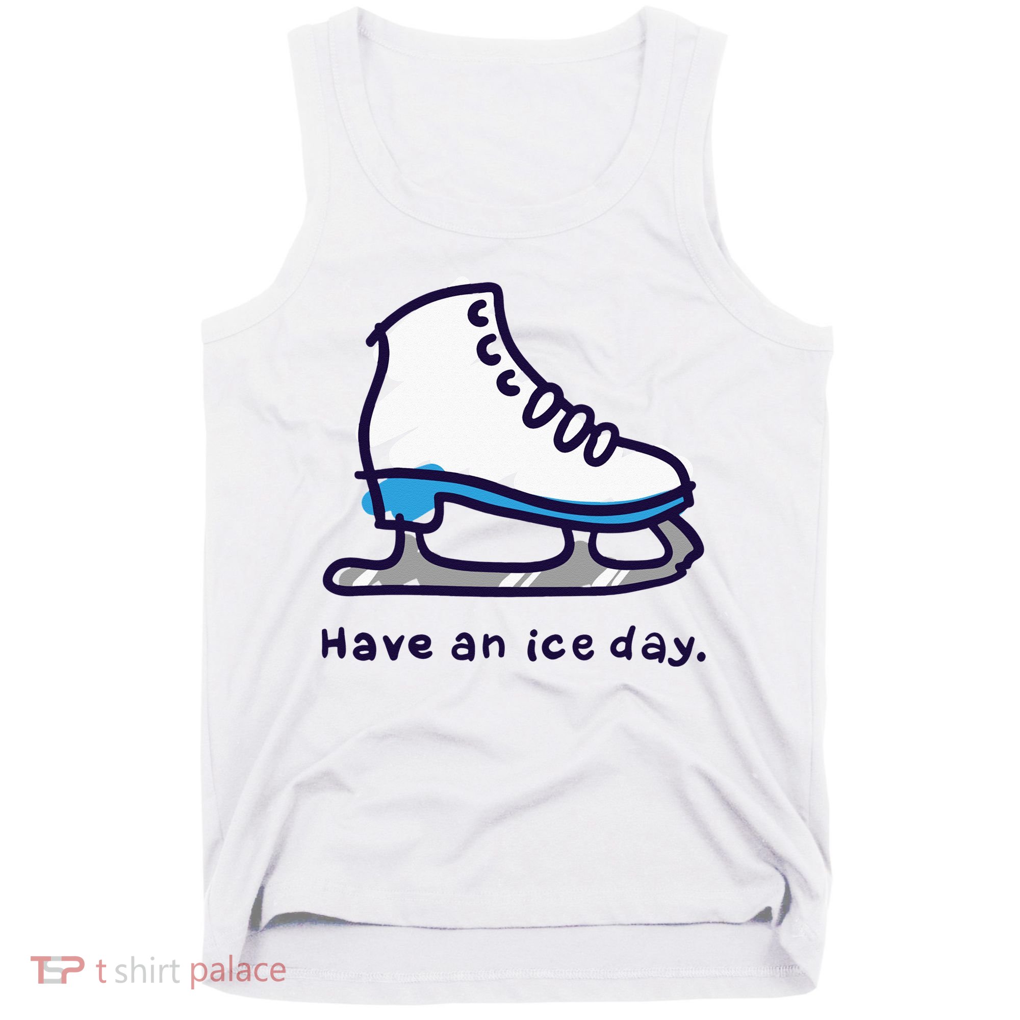 Figure Skating Gifts For Women Men Ice Skater Tank Top