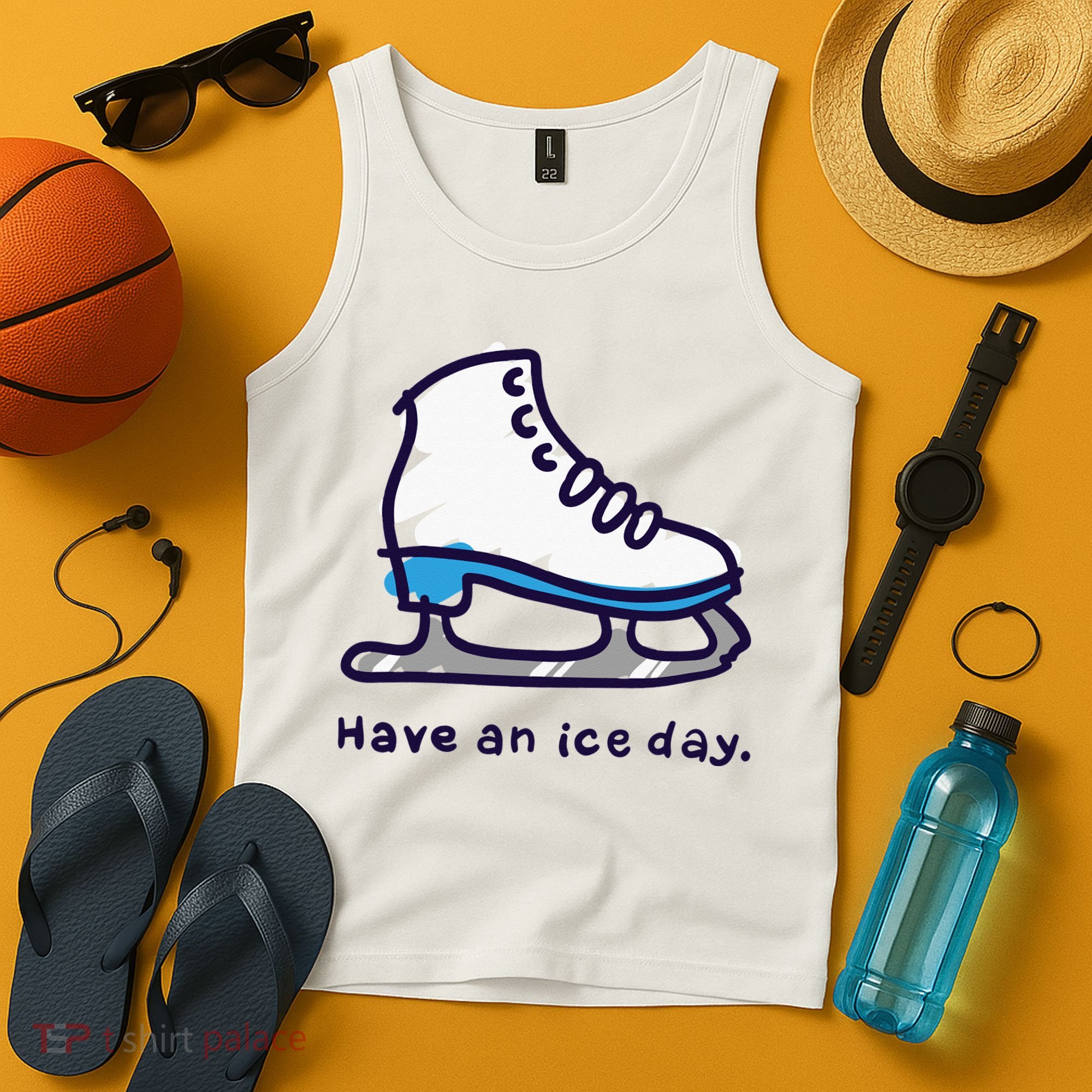 Figure Skating Gifts For Women Men Ice Skater Tank Top