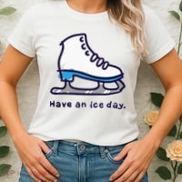 Figure Skating Gifts For Women Men Ice Skater Women's T-Shirt thumb 2