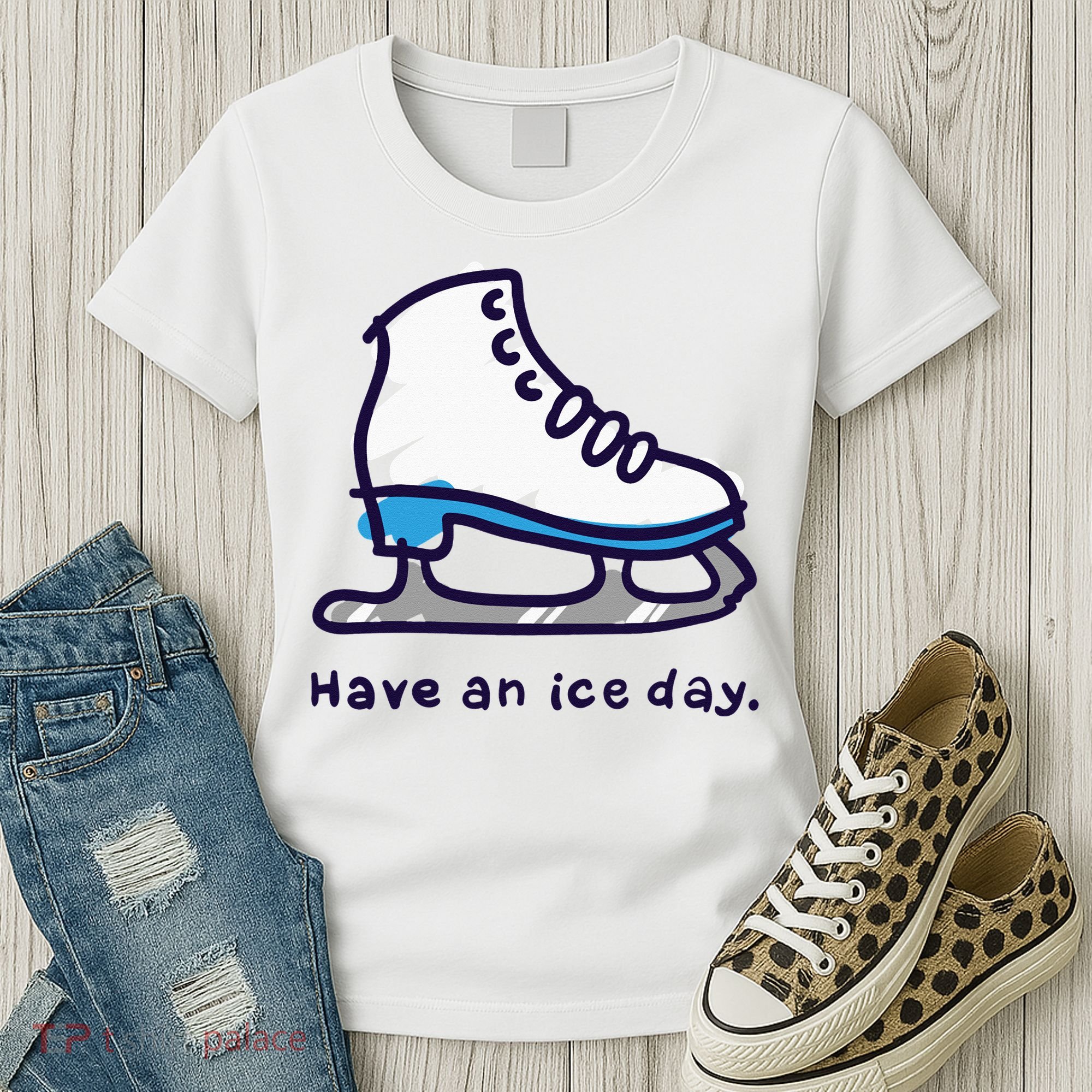 Figure Skating Gifts For Women Men Ice Skater Women's T-Shirt