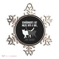 Funny Scientist Gift Schroedingers Cat Quantum Physics Ornament thumb 0