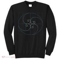 Fibonacci Spiral Golden Ratio Geometry Architecture Sweatshirt thumb 0