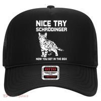 Funny Science Gift Schrödingers Cat Quote Physics Great Gift Hat thumb 0