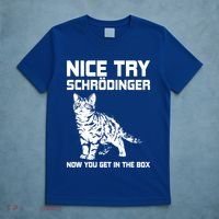 Funny Science Gift Schrödingers Cat Quote Physics Great Gift T-Shirt thumb 5