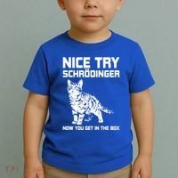 Funny Science Gift Schrödingers Cat Quote Physics Great Gift Toddler T-Shirt thumb 2